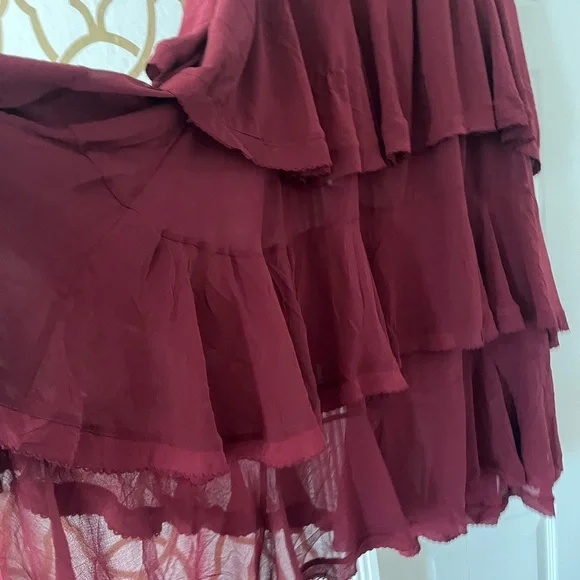 FREE PEOPLE BOHEMIAN MAXI SKIRT $180 - Picture 3 of 4